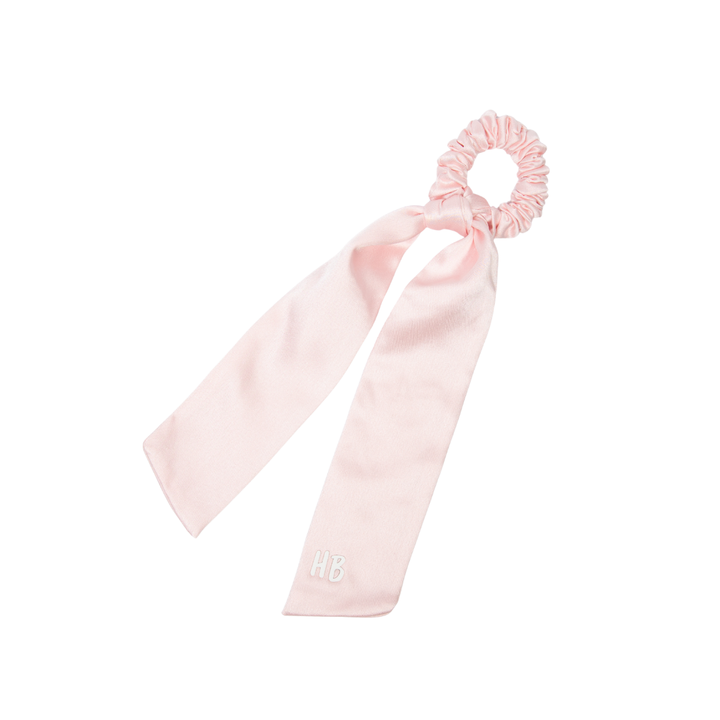 hair tie scrunchie satin