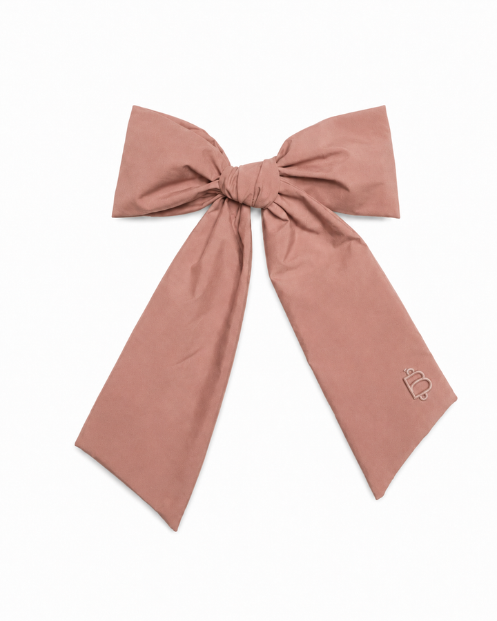 clip taffeta winter edition bow
