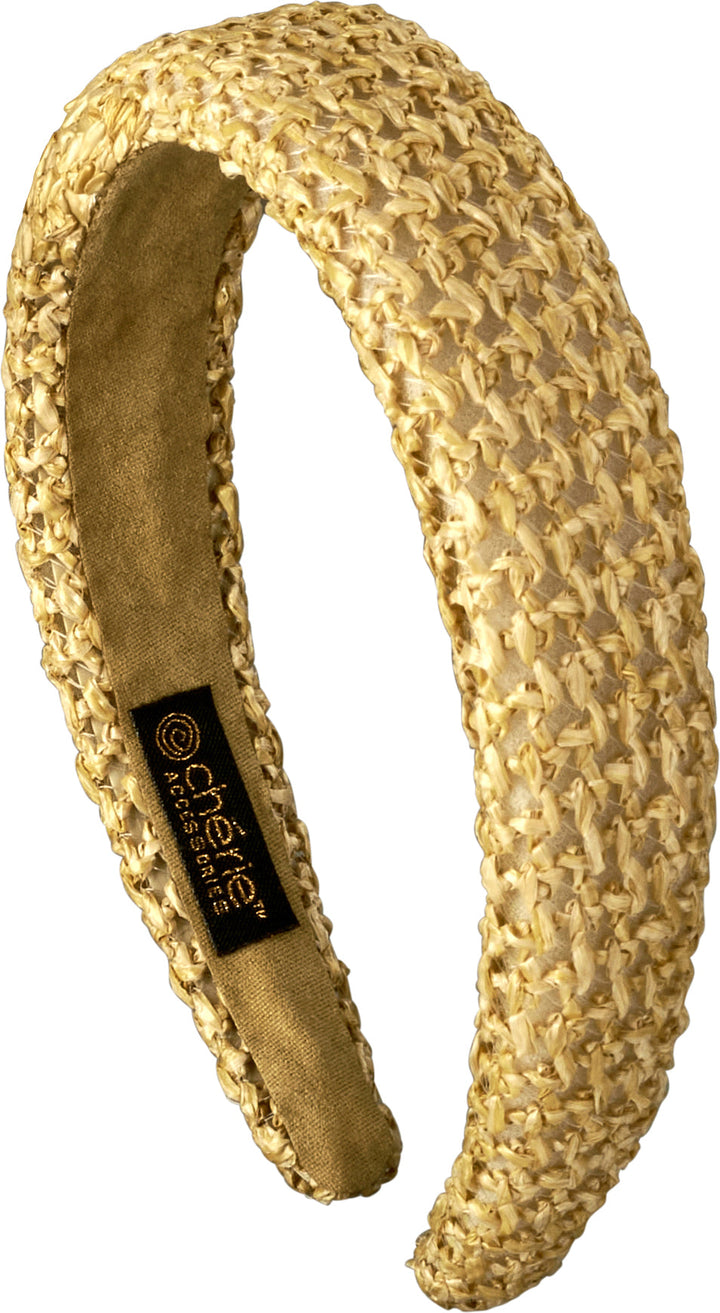 headband woven puffy