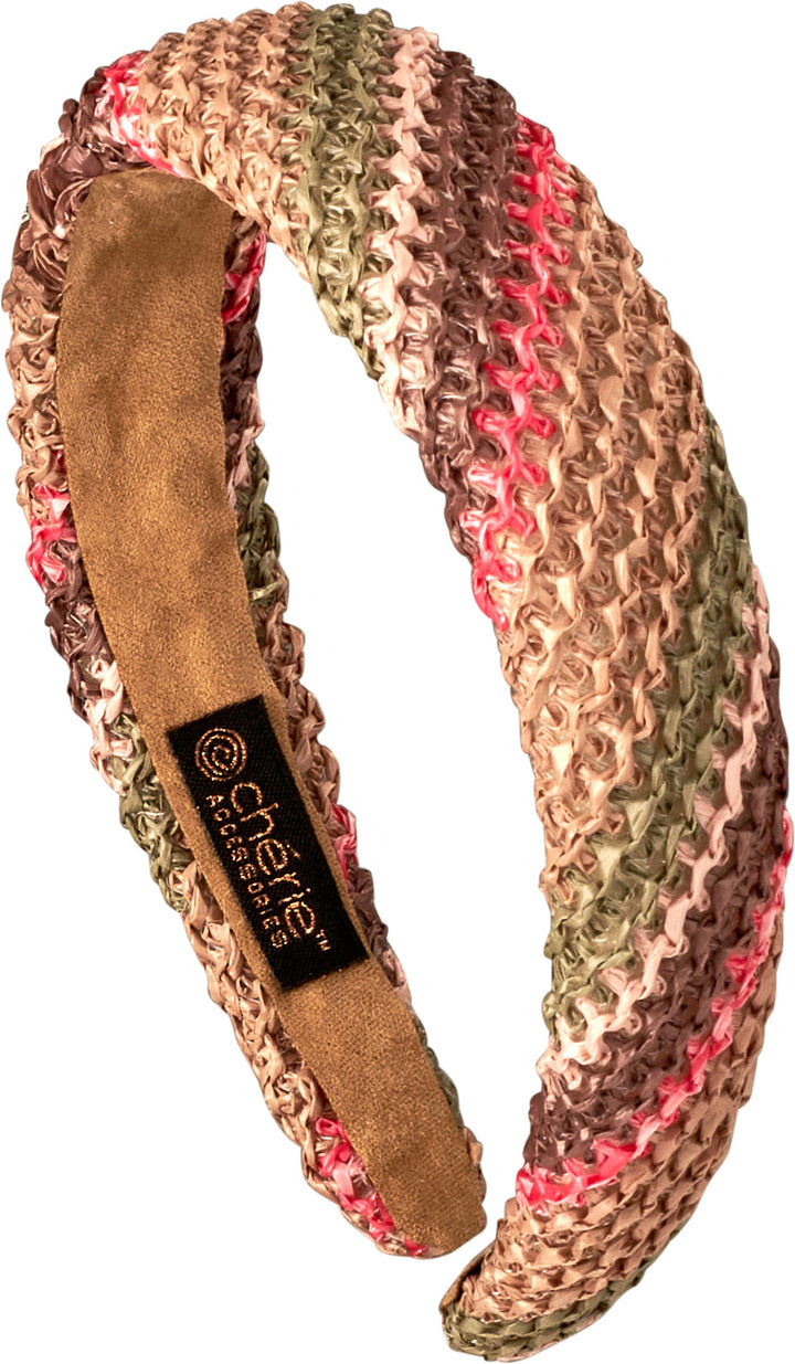 headband woven puffy