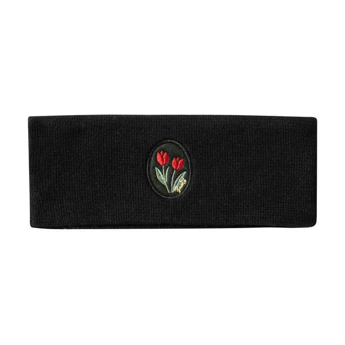 headwrap floral patch