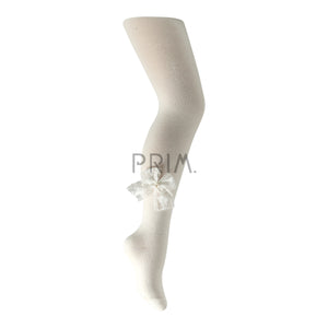 ZUBII LACE BOW TIGHTS