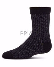 Load image into Gallery viewer, MEMOI BICOLOR DASHLINE BOYS SOCK
