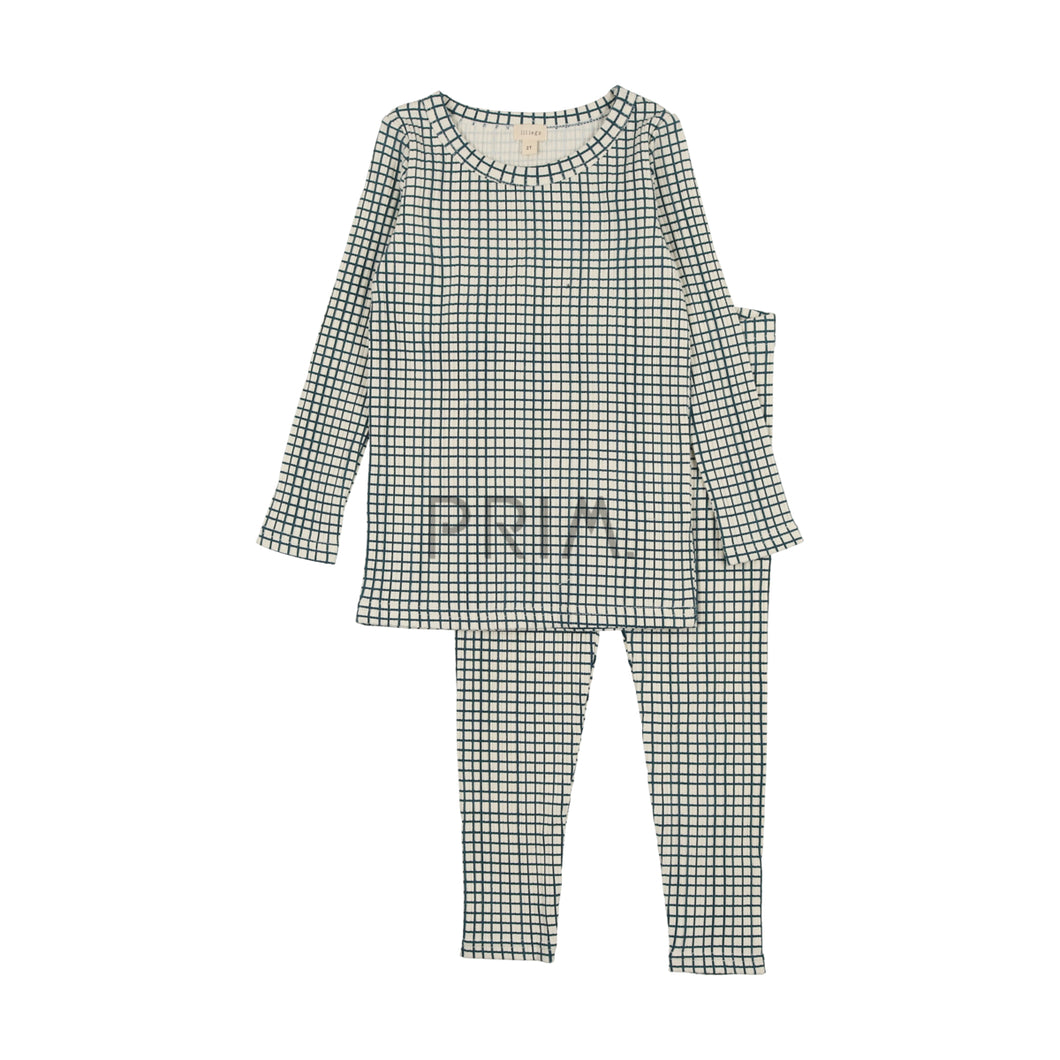 LIL LEGS PRINTED LOUNGESET LONG SLEEVE