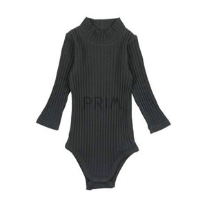 LIL LEGS RIBBED MOCKNECK ONESIE