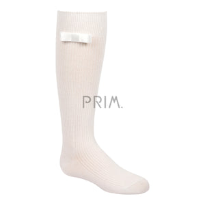 ZUBII FLAT SATIN BOW KNEE