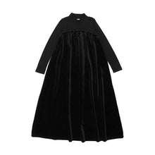 Load image into Gallery viewer, LIL LEGS VELOUR MAXI DRESS
