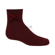 Load image into Gallery viewer, ZUBII CLASSIC VELVET BOW ANKLE
