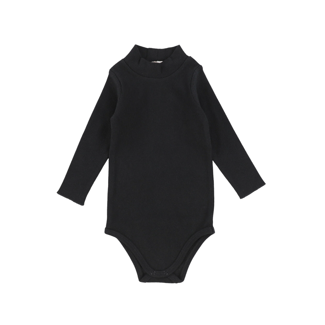 onesie l/s ribbed mockneck