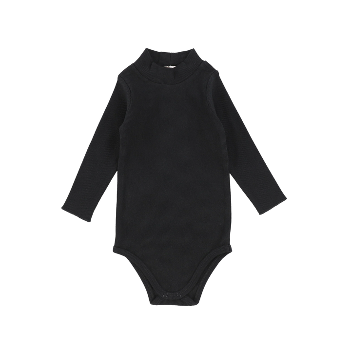 onesie l/s ribbed mockneck
