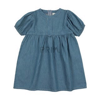 LIL LEGS TENCIL PANEL DRESS SHORT SLEEVE