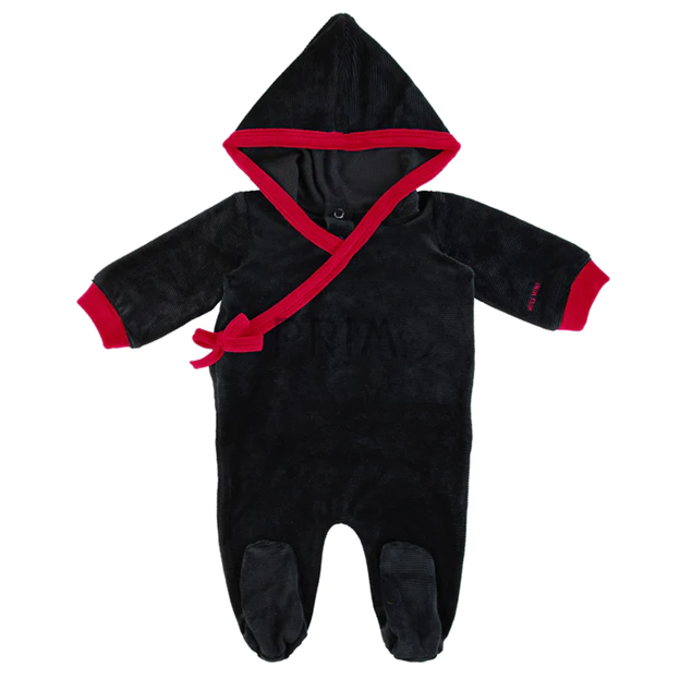 MISS MINI HOODIE ROMPER RED