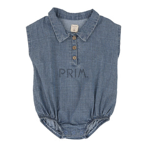 ANALOGIE CHECKED ROMPER
