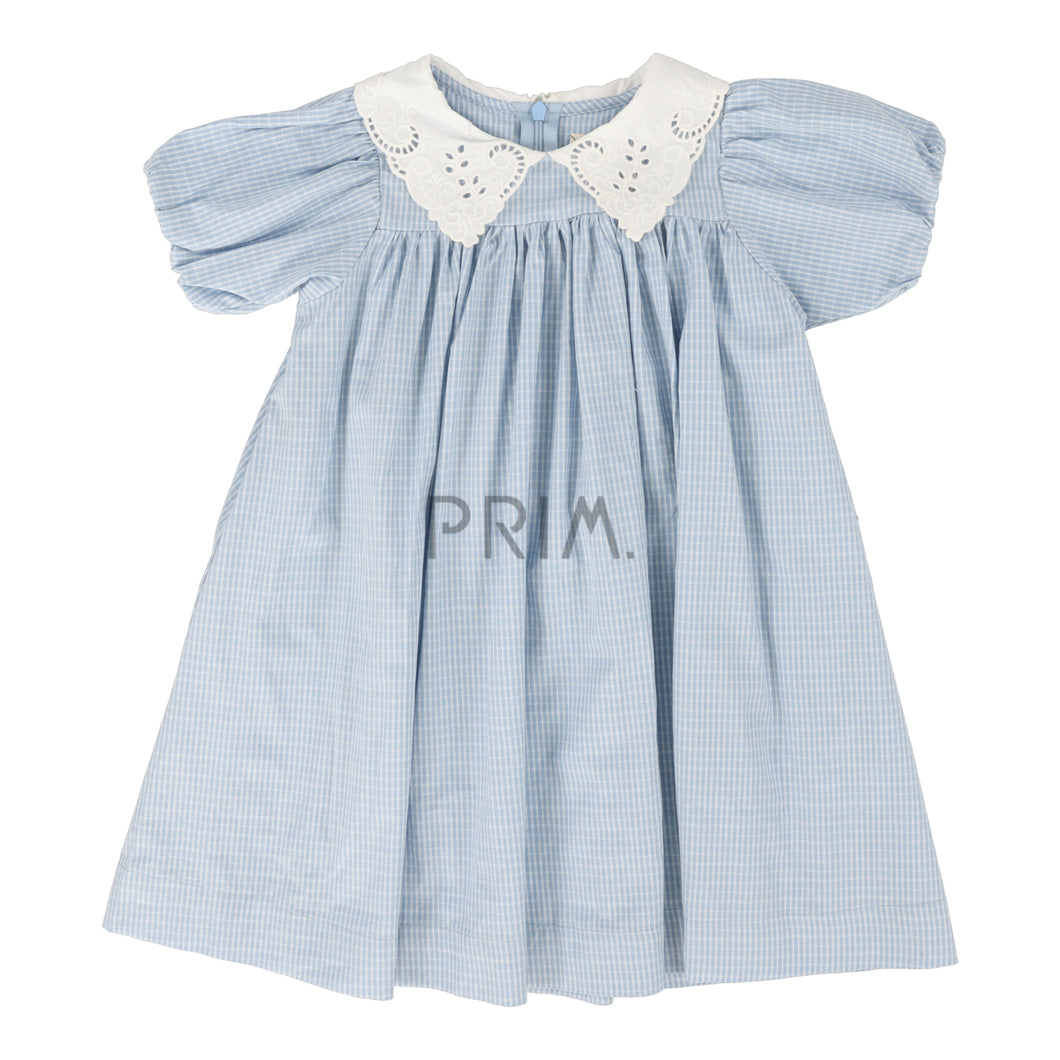 ANALOGIE WINDOWPANE DRESS SS