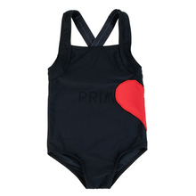 Load image into Gallery viewer, MISS MINI RED HEART SWIMSUIT
