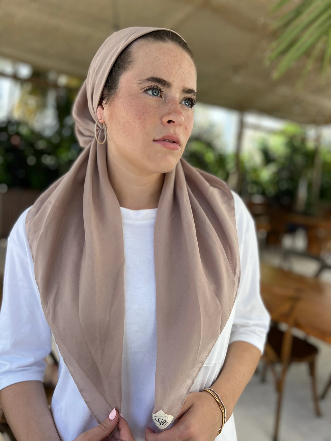 headscarf versatile classic cotton