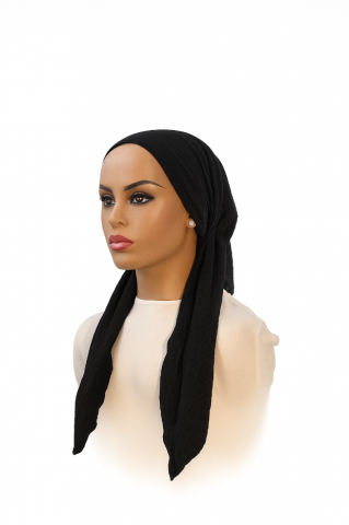 pretied lined solid leopard