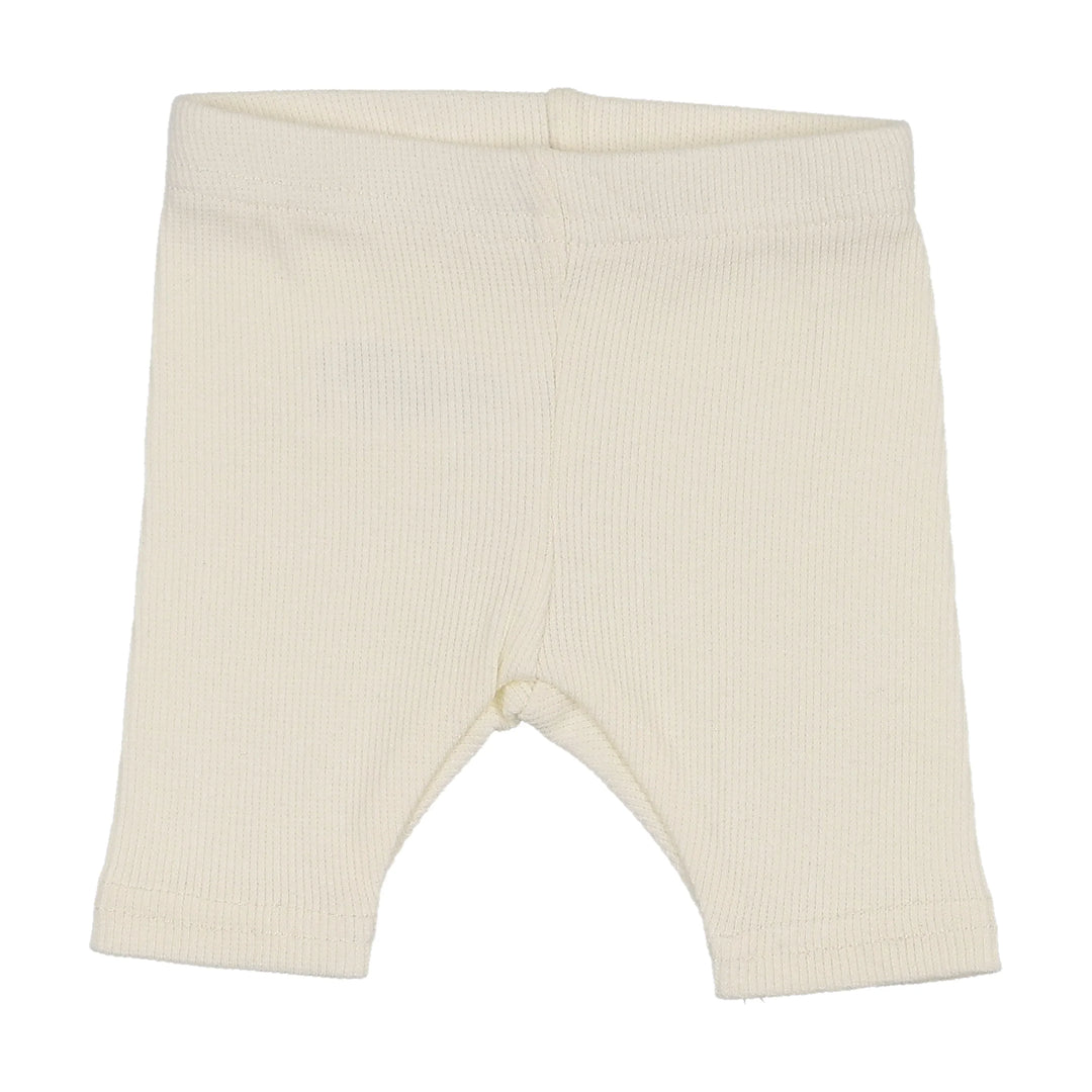 leggings short ribbed