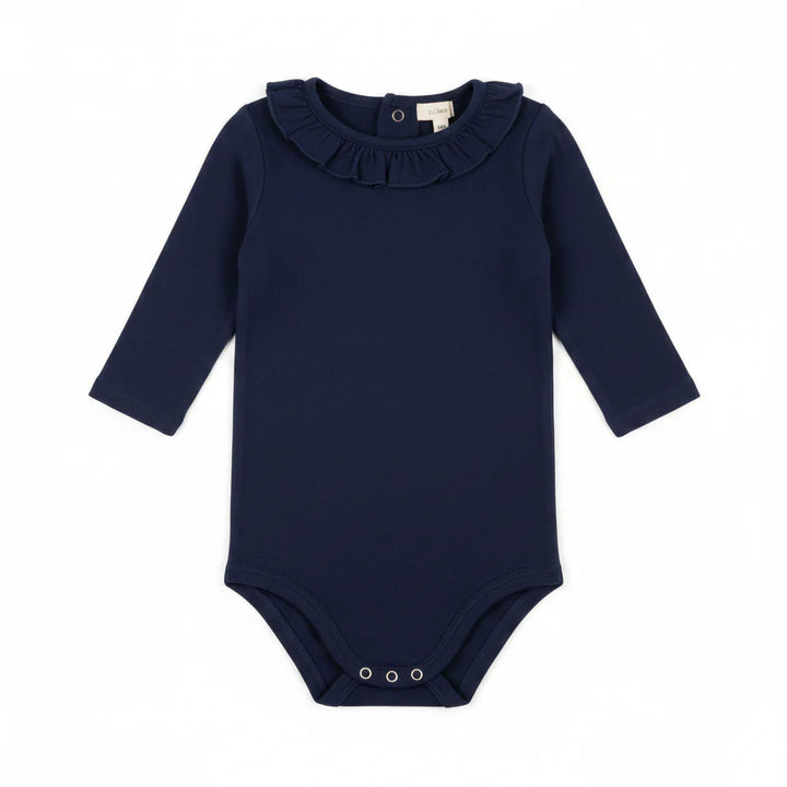 onesie l/s ruffle collar