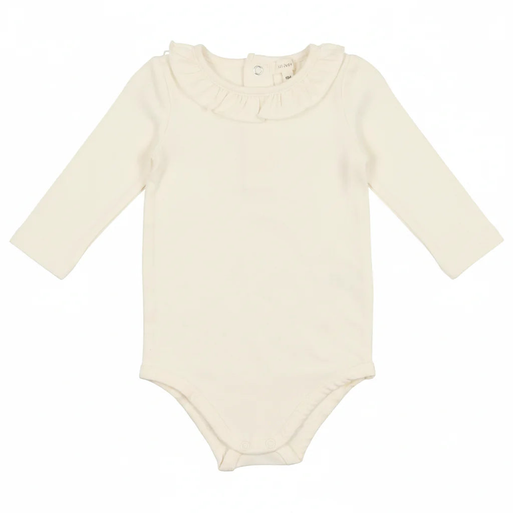 onesie l/s ruffle collar