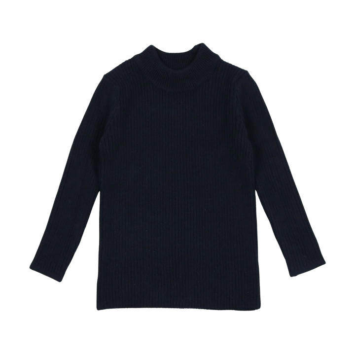 top l/s mockneck knit