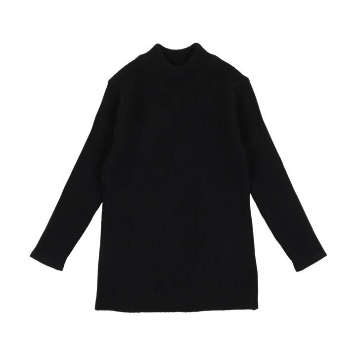 top l/s mockneck knit