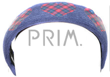 Load image into Gallery viewer, PLAID HEARTS HEADBAND
