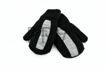 Load image into Gallery viewer, DACEE CENTER STRIPE KNIT MITTENS
