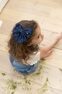 ARABELLE DENIM MEDIUM CLIP