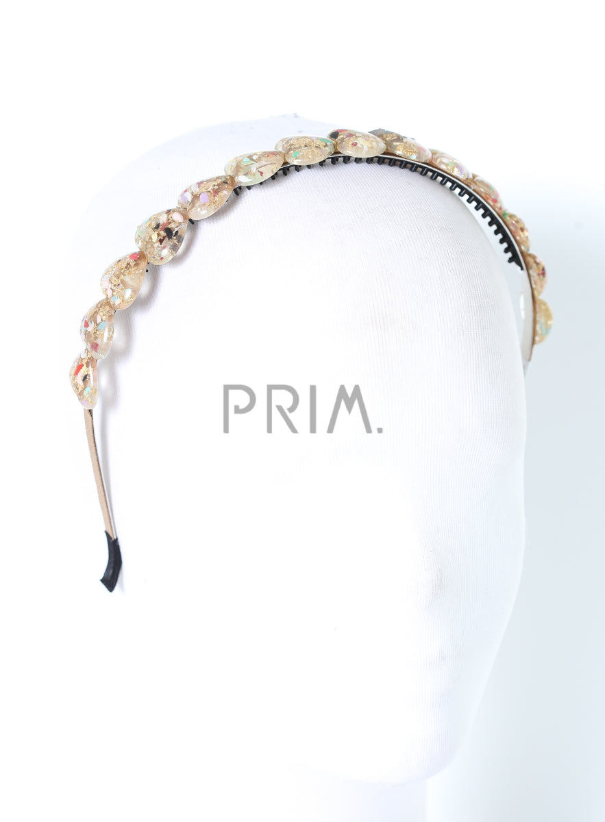 DACEE SPECKLED HEARTS HEADBAND