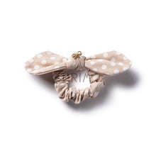 Load image into Gallery viewer, HALO POLKA DOT BOW SCRUNCHIE
