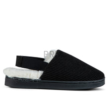 Load image into Gallery viewer, ZUBII FUR LINED RIBBED SLIPPERS
