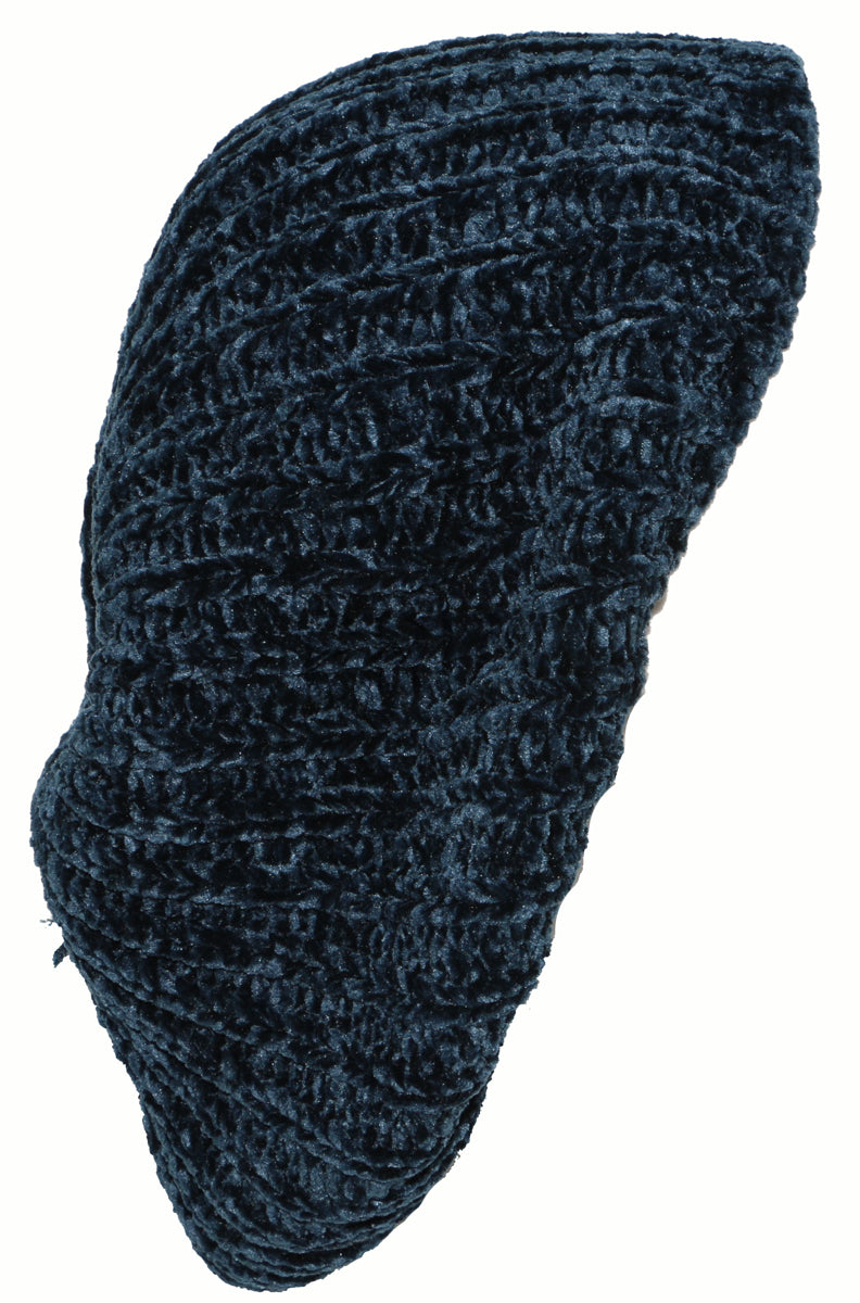 RIBBED CHENILLE SNOOD