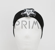 Load image into Gallery viewer, FRAYED STARS JUNIOR HEADWRAP
