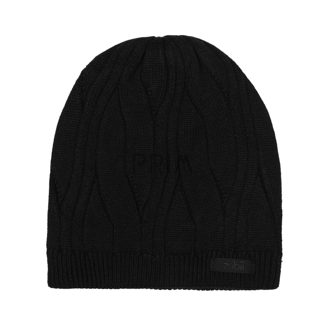 ZUBII CABLE TEXTURED BEANIE
