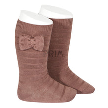 Load image into Gallery viewer, KNEE SOCK KNIT BOW
