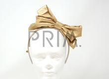 Load image into Gallery viewer, SHIMMER METALLIC DOUBLE POP UP BOW HEADBAND
