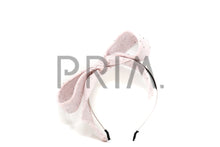 Load image into Gallery viewer, HEATHERED BOW WITH POP UP TAILS HEADBAND
