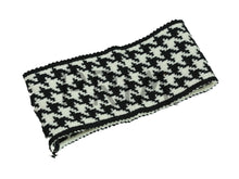 Load image into Gallery viewer, DACEE KNIT HOUNDSTOOTH JUNIOR HEADWRAP
