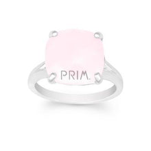 Load image into Gallery viewer, SS ROSE QUARTZ GEMSTONE RING
