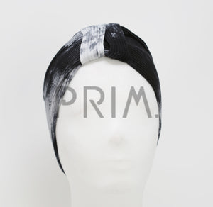 RIBBED TIE-DYE HEADWRAP