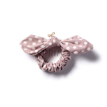 Load image into Gallery viewer, HALO POLKA DOT BOW SCRUNCHIE

