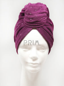 TERRY TURBAN WITH STUDS