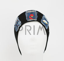 Load image into Gallery viewer, BBQ PATCHES JUNIOR HEADWRAP
