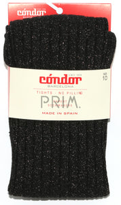 LUREX RIBBED TIGHTS