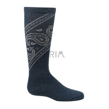 Load image into Gallery viewer, ZUBII BANDANA PAISLEY KNEE SOCK
