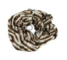 Load image into Gallery viewer, DACEE TIGER PRINT VELVET SCRUNCHY
