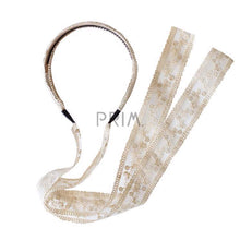 Load image into Gallery viewer, HALO ANNA LACE TIE BACK HEADBAND
