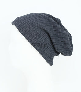 DACEE WIDE RIBBED BEANIE