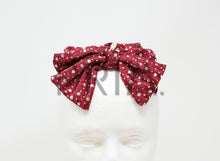Load image into Gallery viewer, DOTS BOW BABY HEADBAND
